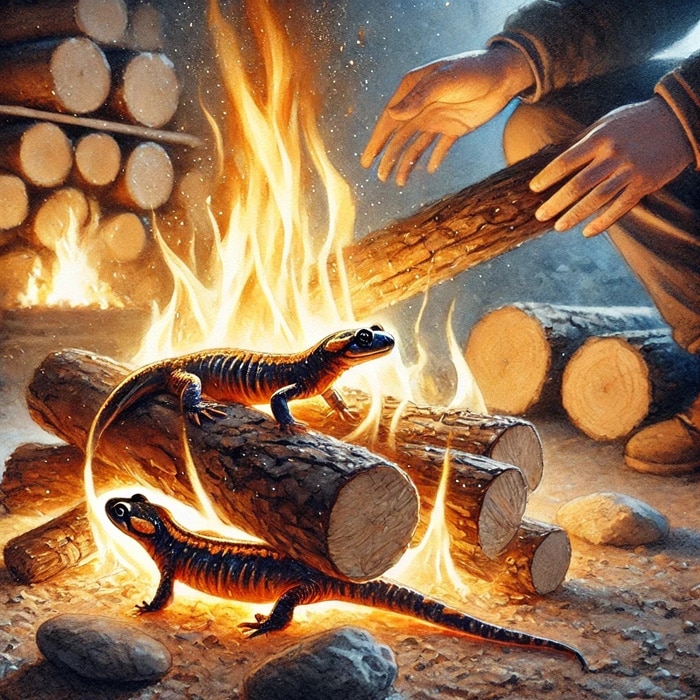 Mythos Feuersalamander
