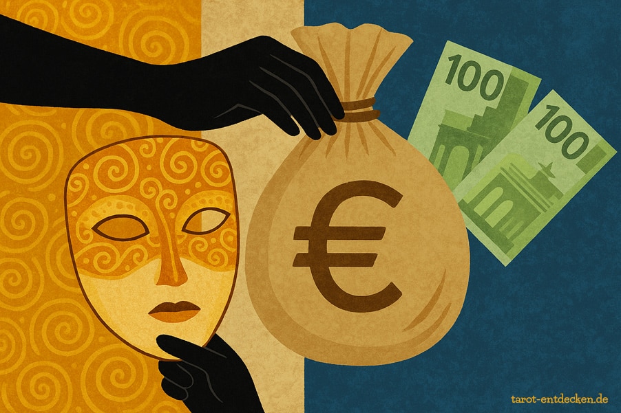 Sieben der Schwerter, Bedeutung im Bereich Geld und Finanzen Sieben der Schwerter, Bedeutung im Bereich Geld und Finanzen