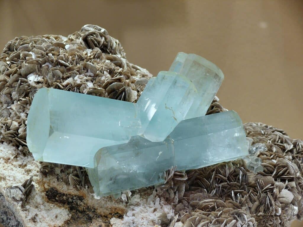 Aquamarin Nahaufnahme