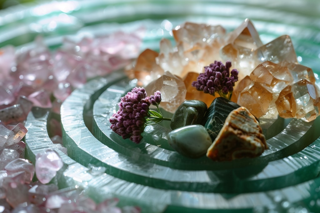 Citrin und andere Kristalle und Steine spirituell