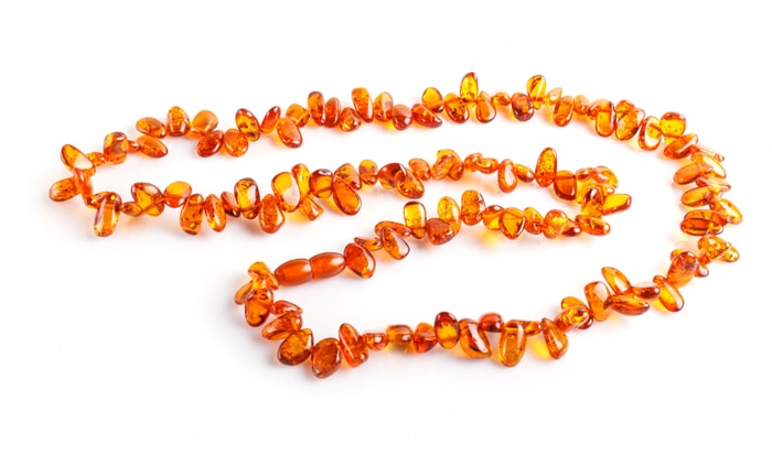 Kette aus Bernstein