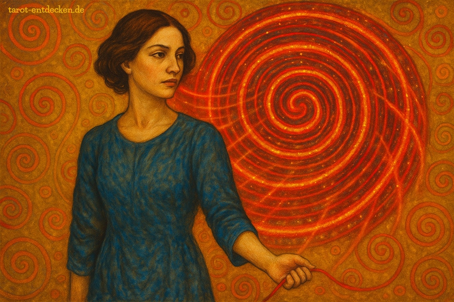 Acht der Schwerter im Tarot: Gedankenkarussell Acht der Schwerter im Tarot: Gedankenkarussell