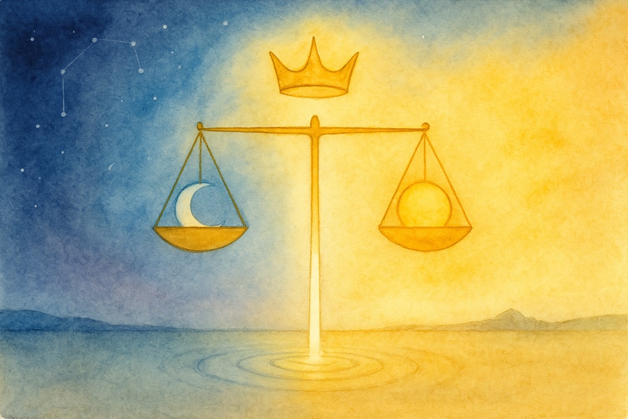 die gerechtigkeit tageskarte spirituell