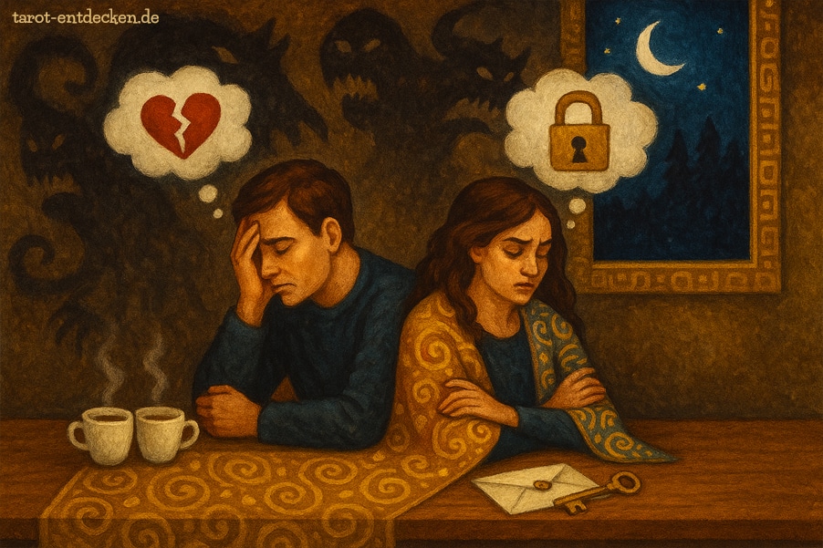 Neun der Schwerter: Bedeutung in der Liebe Neun der Schwerter: Bedeutung in der Liebe