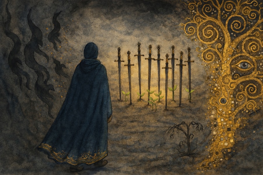 Neun der Schwerter umgekehrt spirituelle Bedeutung Neun der Schwerter umgekehrt spirituelle Bedeutung