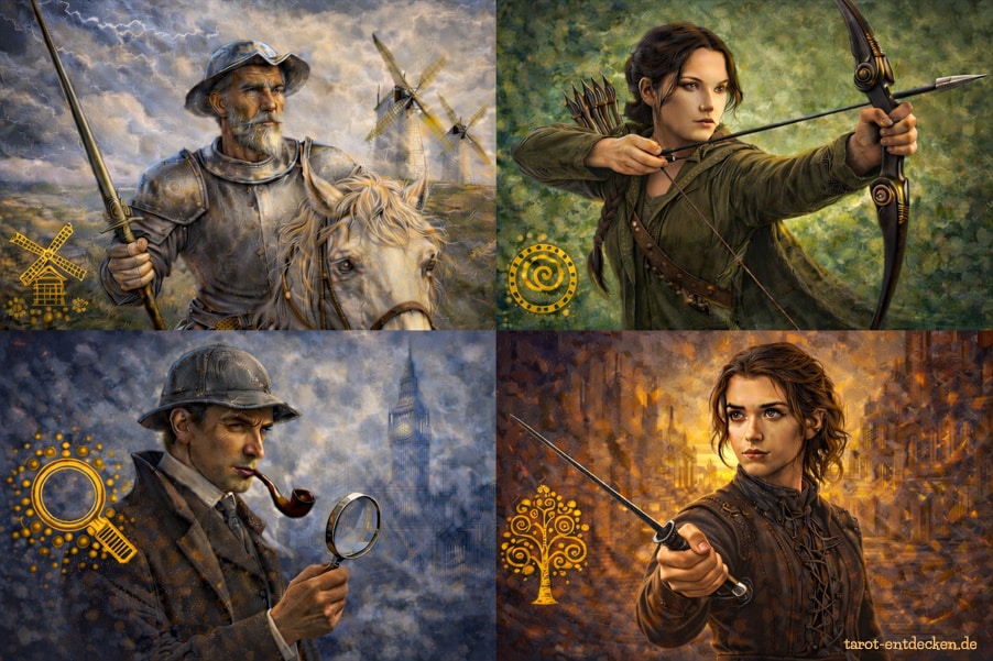 Bedeutung Ritter der Schwerter: Beispiele in der Literatur Bedeutung Ritter der Schwerter: Beispiele in der Literatur