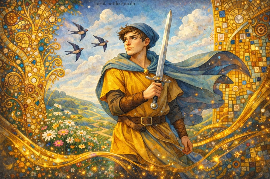 Page der Schwerter: Bedeutung im Tarot Page der Schwerter: Bedeutung im Tarot