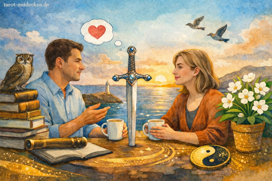 König der Schwerter: Bedeutung in Liebe und Partnerschaft König der Schwerter: Bedeutung in Liebe und Partnerschaft