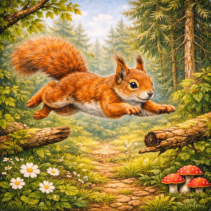 Krafttier Eichhörnchen: Bedeutung der Beweglichkeit Krafttier Eichhörnchen: Bedeutung der Beweglichkeit