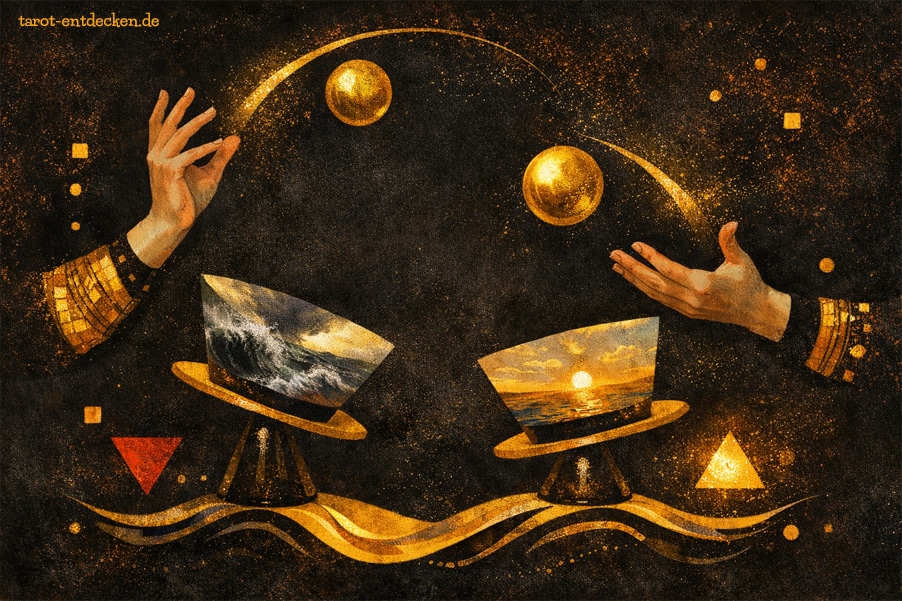 Zwei der Münzen Bedeutung im Ja Nein-Tarot Zwei der Münzen Bedeutung im Ja Nein-Tarot