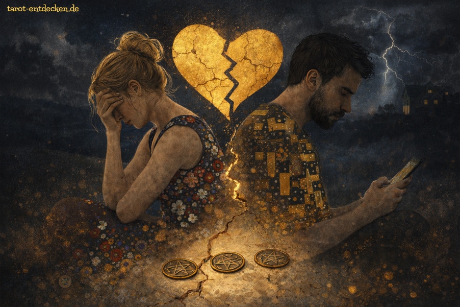 Drei der MĂĽnzen umgekehrt: Bedeutung in der Liebe Drei der MĂĽnzen umgekehrt: Bedeutung in der Liebe