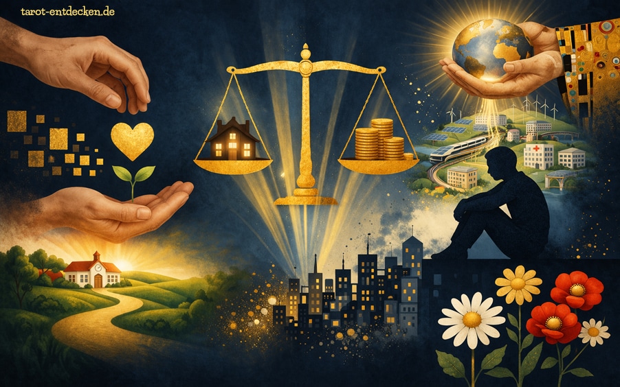 Bedeutung Sechs der MĂĽnzen: Reichtum verpflichtet Bedeutung Sechs der MĂĽnzen: Reichtum verpflichtet