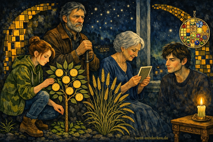 Bedeutung Sieben der MĂĽnzen anhand literarischer Figuren Bedeutung Sieben der MĂĽnzen anhand literarischer Figuren