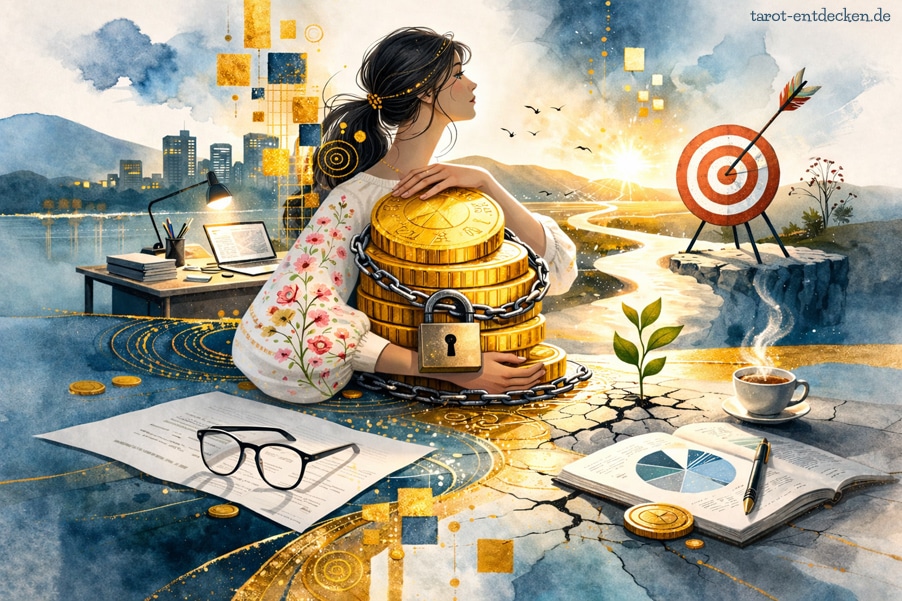 Vier der MĂĽnzen mit Bedeutung in Arbeit und Beruf Vier der MĂĽnzen mit Bedeutung in Arbeit und Beruf