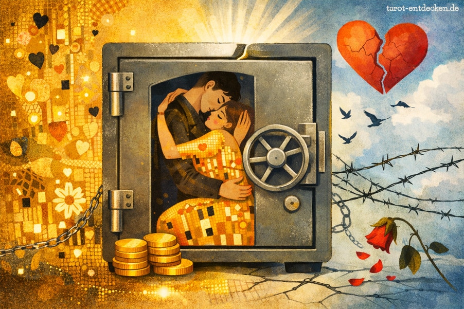 Vier der MĂĽnzen: Bedeutung in Liebe und Partnerschaft Vier der MĂĽnzen: Bedeutung in Liebe und Partnerschaft