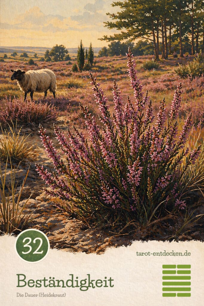 Hexagramm 32 im I Ging: Die Dauer Hexagramm 32 im I Ging: Die Dauer