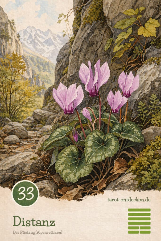 Hexagramm 33 im I Ging: Der Rückzug Hexagramm 33 im I Ging: Der Rückzug
