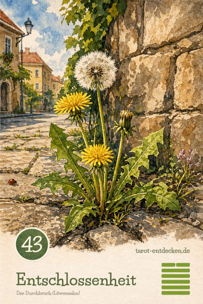 Hexagramm 43 im I Ging: Der Durchbruch Hexagramm 43 im I Ging: Der Durchbruch