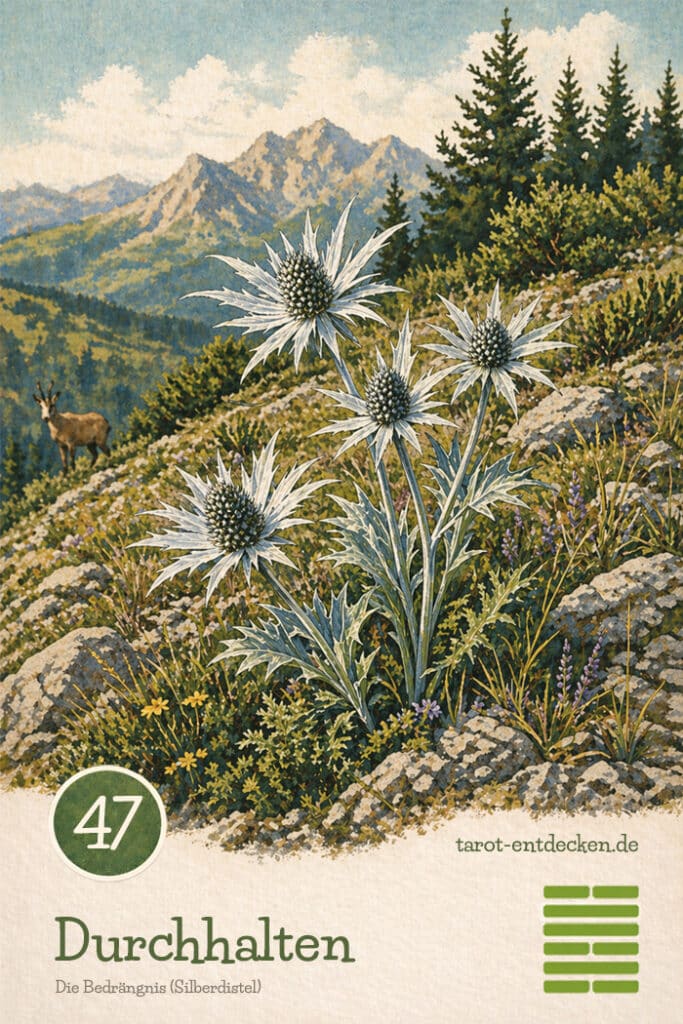 Hexagramm 47 im I Ging: Die Bedrängnis Hexagramm 47 im I Ging: Die Bedrängnis
