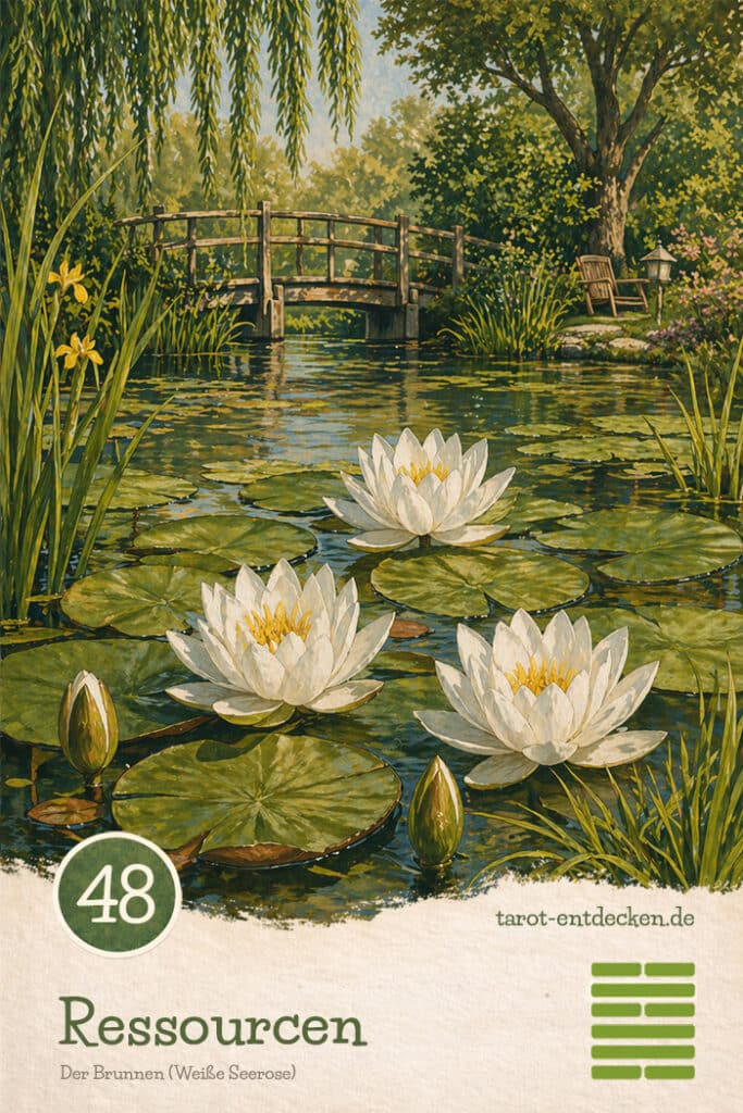 Hexagramm 48 im I Ging: Der Brunnen Hexagramm 48 im I Ging: Der Brunnen