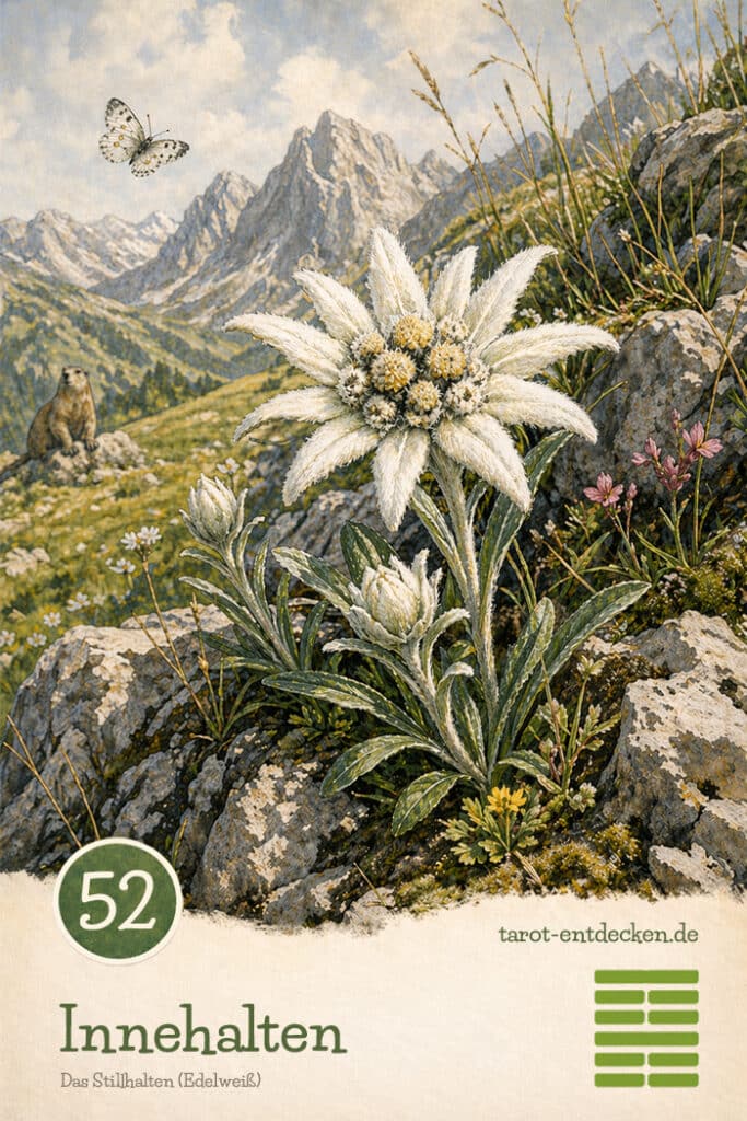 Hexagramm 52 im I Ging: Das Stillhalten Hexagramm 52 im I Ging: Das Stillhalten