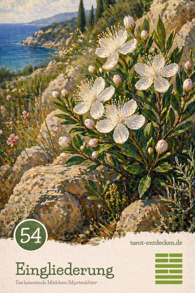 Hexagramm 54 im I Ging: Das heiratende Mädchen Hexagramm 54 im I Ging: Das heiratende Mädchen
