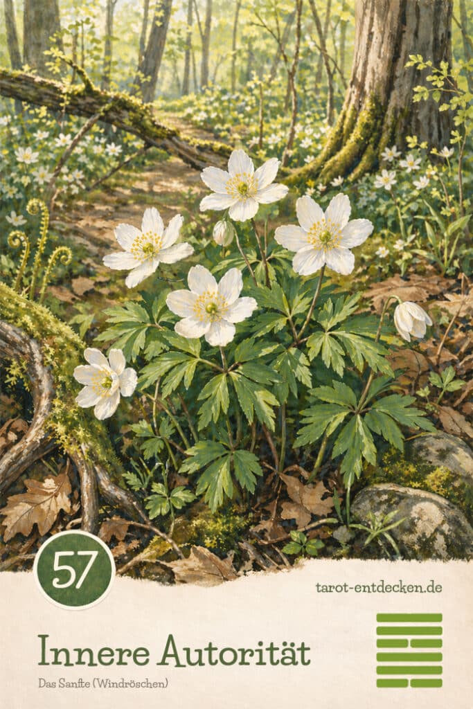 Hexagramm 57 im I Ging: Das Sanfte Hexagramm 57 im I Ging: Das Sanfte