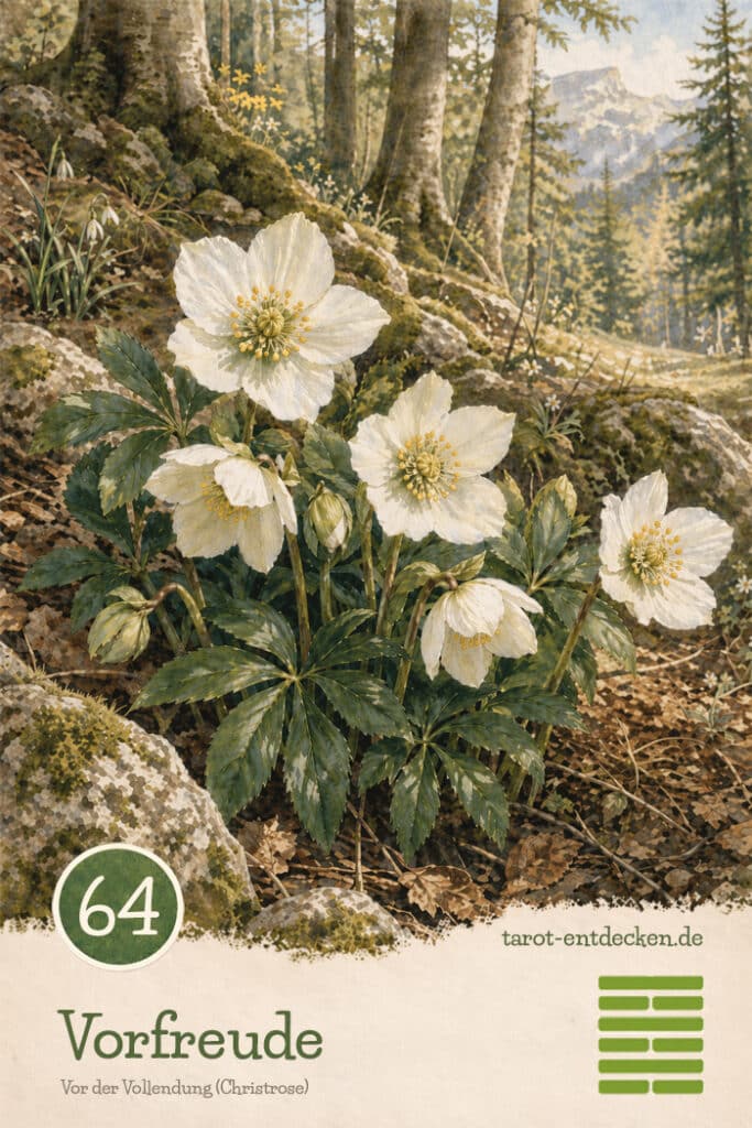 Hexagramm 61 im I Ging: Innere Wahrheit hexagramm 64 i ging vor der vollendung