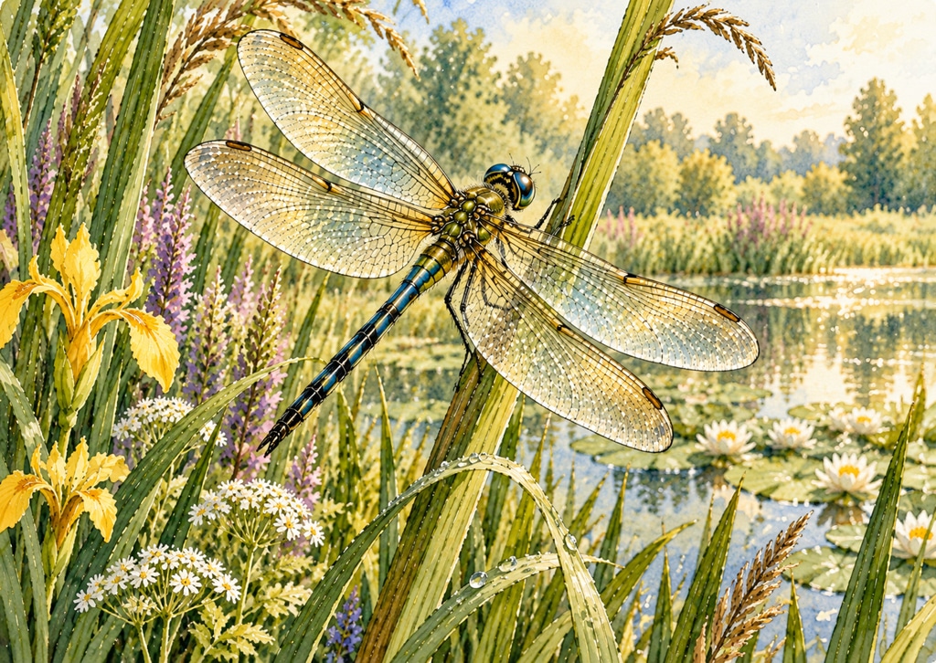 Krafttier Libelle: Bedeutung als Tageskarte Krafttier Libelle: Bedeutung als Tageskarte