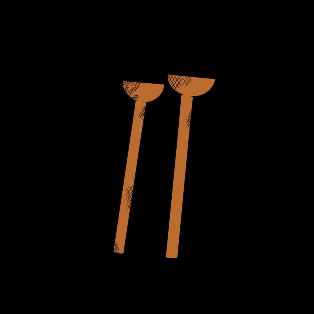 Tarotkarte "Fünf der Münzen": die Krücken Tarotkarte "Fünf der Münzen": die Krücken