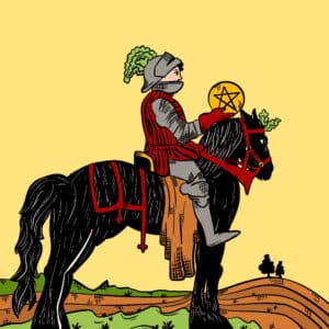 Ritter der Münzen im Tarot