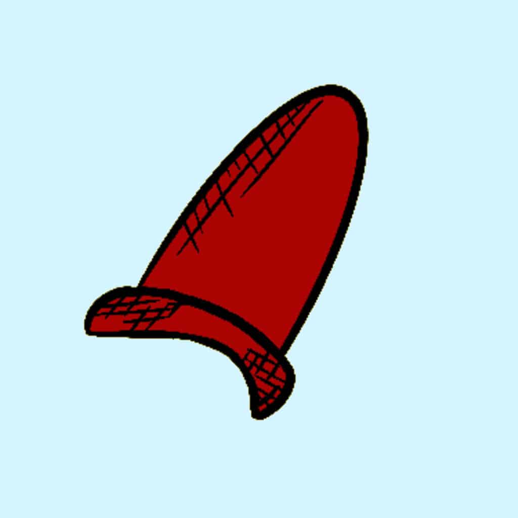 Tarotkarte "Zwei der Münzen": hoher, roter Hut Tarotkarte "Zwei der Münzen": hoher, roter Hut